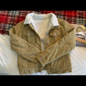 women’s brandy melville corduroy jacket
